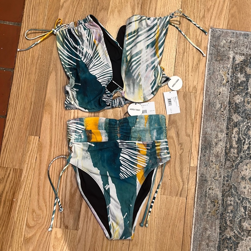 NWT Andrea Iyamah size M Menasa Bikini